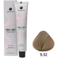 Крем-краска Adricoco Miss Adri 9.32 (100мл, очень светлый блонд золотистый перламутровый)
