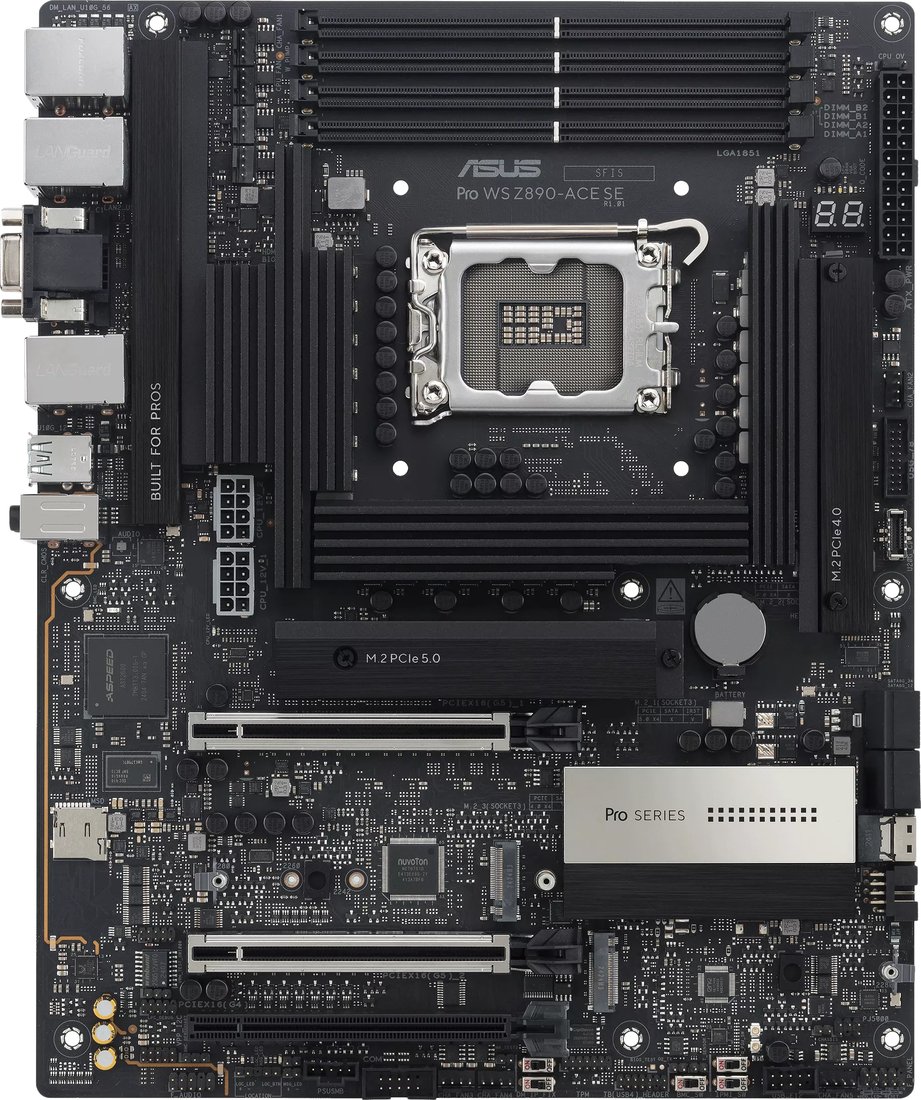 

Материнская плата ASUS Pro WS Z890-ACE SE