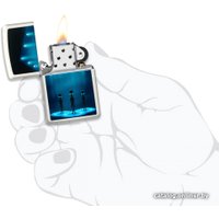 Зажигалка Zippo Classic Glow In The Dark Aliens Design 49487