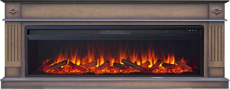 

Каминокомплект Smolcom Brighton V60 с Royal Flame Vision 60 LOG LED (дуб антик)