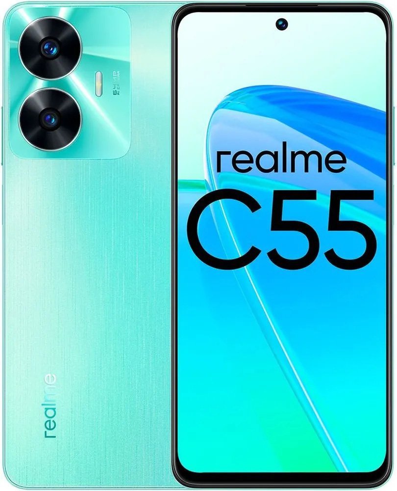 

Телефон Realme C55 8GB/256GB с NFC международная версия (зеленый)