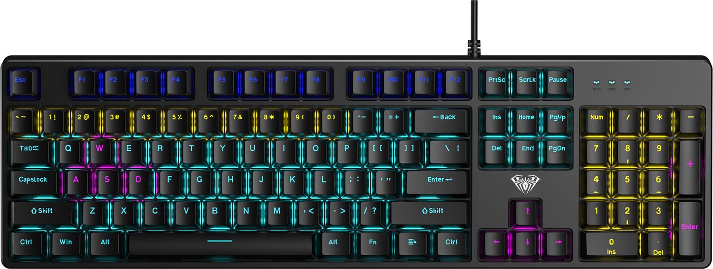 

Клавиатура AULA S2022 Pro (черный)