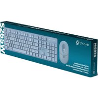 Офисный набор Оклик S265W (голубой)