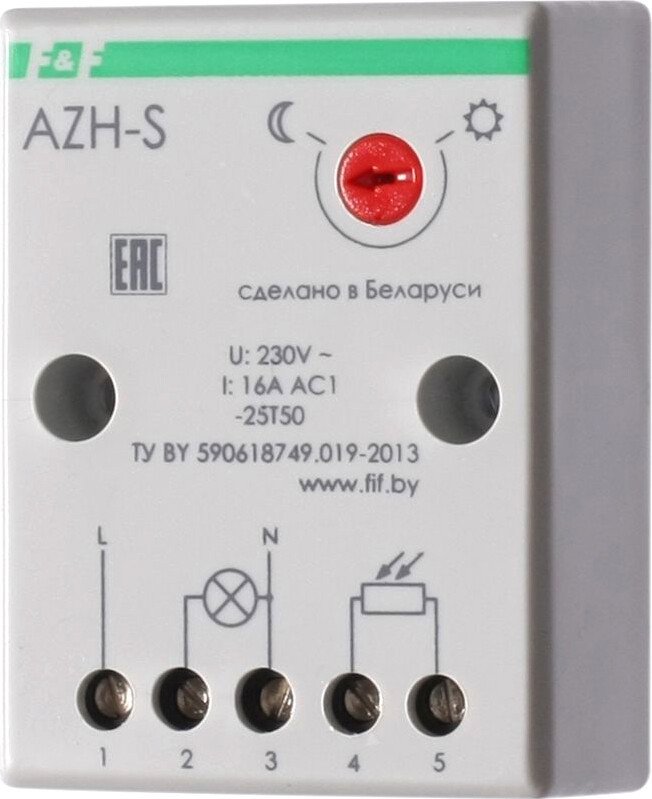 

Фотореле Евроавтоматика F&F AZH-S PLUS EA01.001.008