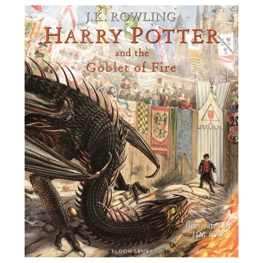 

Книга издательства Bloomsbury. Harry Potter and the Goblet of Fire HB Illustr, Rowling J.K.