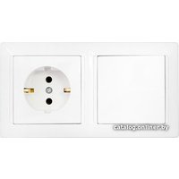 Розетка Bylectrica Стиль В-РЦ-691 (белый)