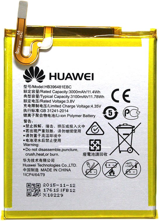 

Аккумулятор для телефона Копия Huawei HB396481EBC