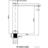 Смеситель Maxonor Pure Life PL11108-7