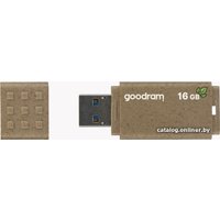 USB Flash GOODRAM UME3 Eco Friendly 16GB (коричневый)