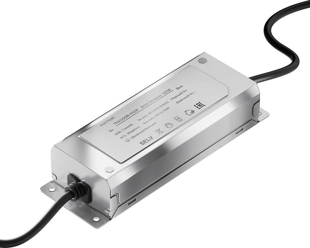Блок питания Maytoni Technical Power Supply Radity Parity 48V 200W TRA130DR-200W