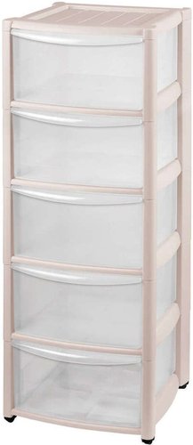 Комод Пластишка Амадео 431242907 (5 ящиков, бежевый)