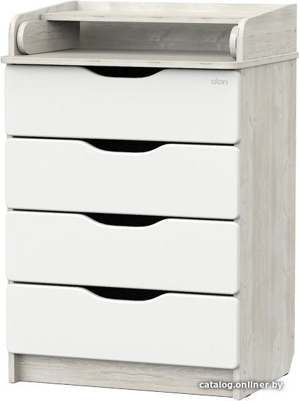 Детский комод Атон Мебель Сириус 604 Wood (cосна касцина)
