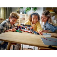 Конструктор LEGO City 60445 Грузовик F1 с болидами RB20 и AMR24 F1