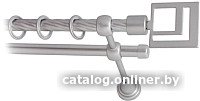 Карниз для штор Lm Decor Квадро 179 2р витой (сатин, 4м)