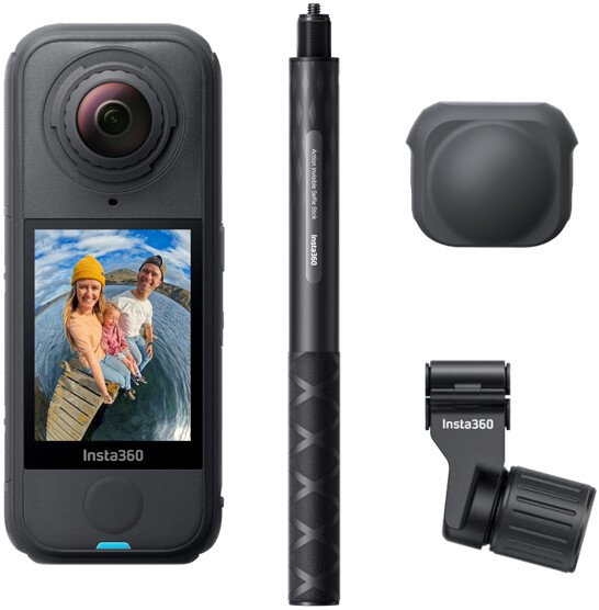 

Экшен-камера Insta360 X4 Air Ski Bundle (черный)