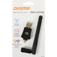 Wi-Fi адаптер Digma DWA-AC600E