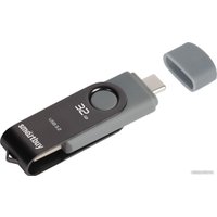 USB Flash SmartBuy Twist Dual 32GB (черный)