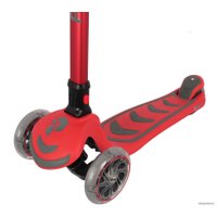 Трехколесный самокат Plank Cyber (красный)