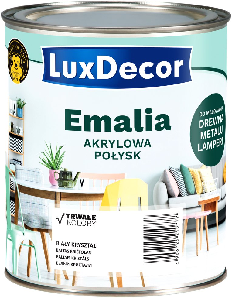 

Эмаль LuxDecor 0.75 л (морская бездна, глянцевый)