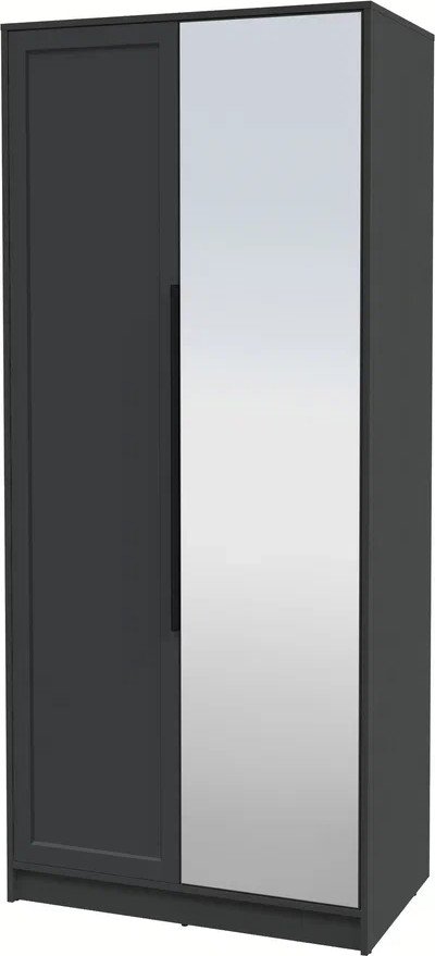 

Шкаф распашной Интерлиния Концепт Тренд КТ-Ш2(з) (антрацит/пепел)