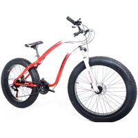 Велосипед Daurada D2-F108 р.17 (белый/красный)