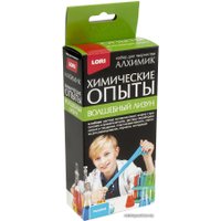 Набор для создания слайма Lori Химические опыты Волшебный лизун Оп-047 (голубой)