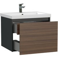  Cersanit Тумба под умывальник Grande 60 Como 60 64759 (черный орех)