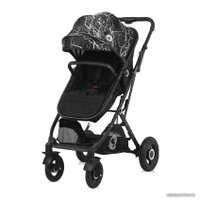 Универсальная коляска Lorelli Sena 2021 (3 в 1, черный мрамор)