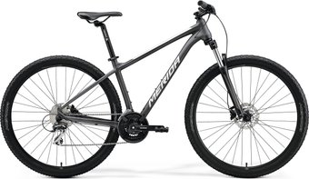 Велосипед Merida Big.Nine 20-3x XL 2022 (матовый темно-серебристый)