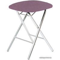 Табурет Гальваник Экстра складной (ткань, хром/catania lavender)