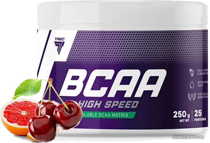 BCAA Trec Nutrition BCAA High Speed (вишня/грейпфрут, 250 г)
