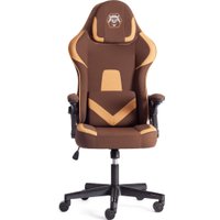 Игровое (геймерское) кресло TetChair iBear ткань (коричнево-бежевый)
