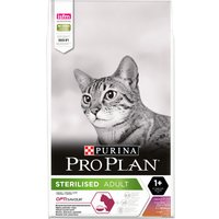 Сухой корм для кошек Pro Plan Sterilised Adult OptiSavour с уткой и печенью 10 кг