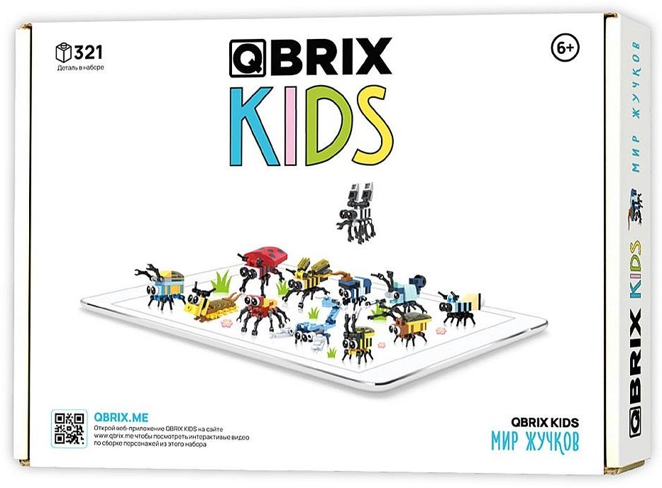 

Конструктор QBRIX Kids Мир жучков