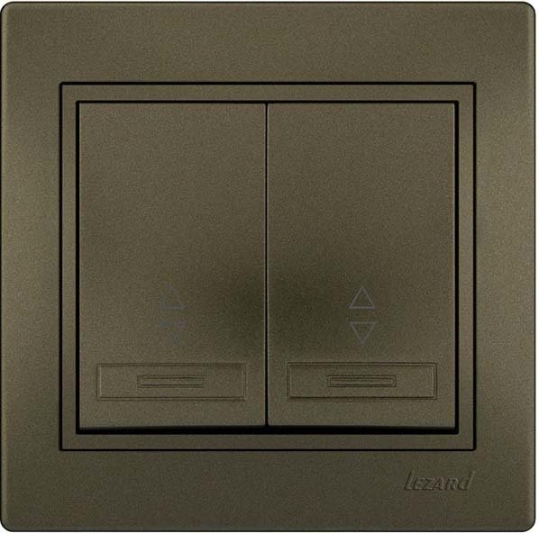 

Выключатель проходной Lezard Mira 701-3131-106 (светло-коричневый)