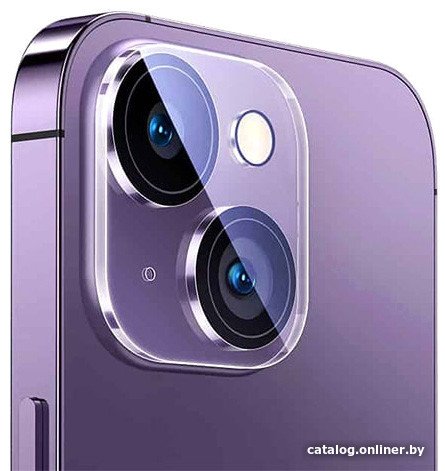 Защитное стекло Baseus Crystal Series HD Full-frame Lens Protector для iPhone 15/15 Plus