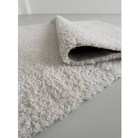 Ковер для жилой комнаты LAXMI Fluffy 01 прямоугольник (3x4, White)