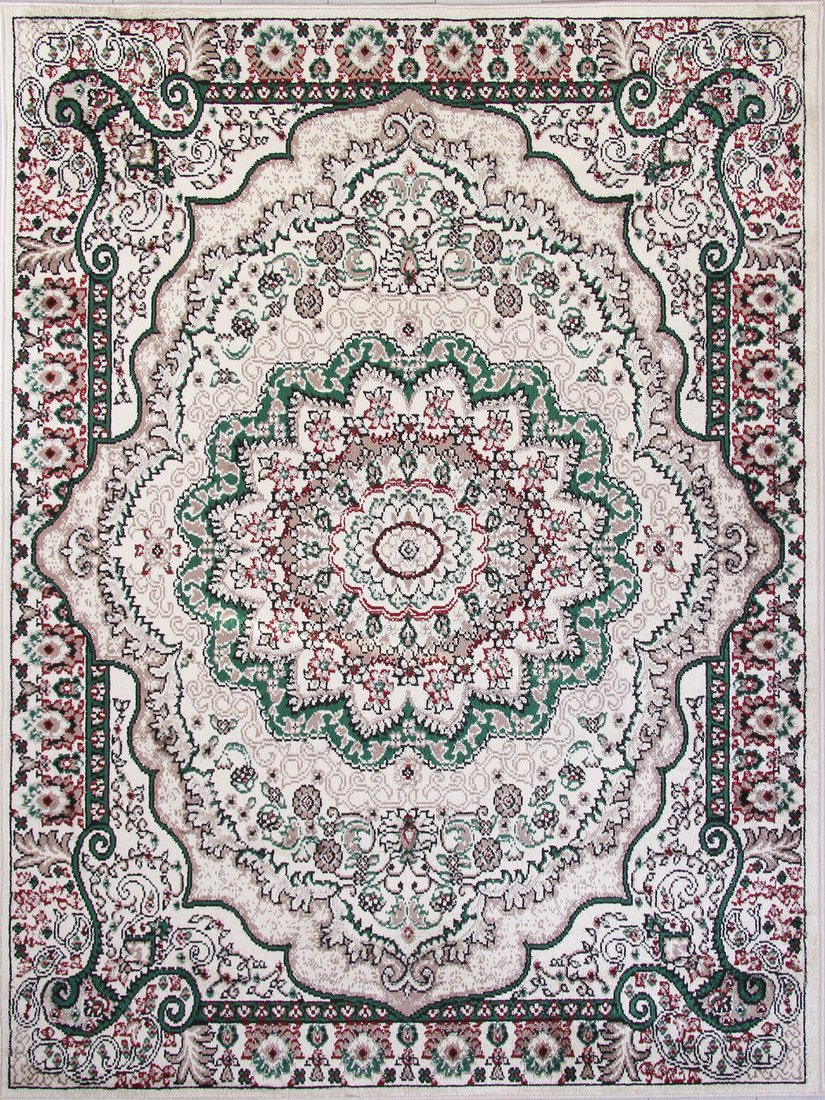 

Ковер для жилой комнаты Merinos Darga F670-STAN-CREAM-GREEN (2.5x3.5)