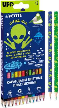 

Набор цветных карандашей deVente Alien 5022125 (12 шт)