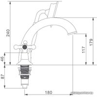 Смеситель Gappo G1189-6