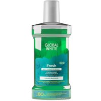 Ополаскиватель для полости рта Global White Освежающий с экстрактами оливы и петрушки Anti-Tobacco Effect 300 мл