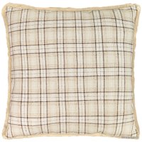 Чехол на подушку Arya Tartan 45x45 (бежевый)