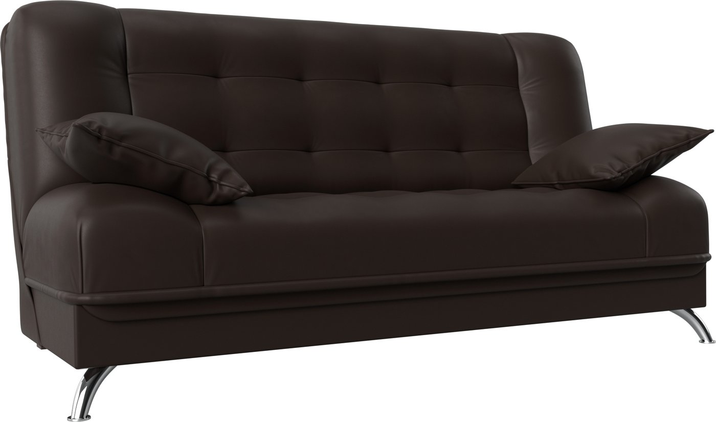 

Диван Mio Tesoro Пальма 498 (экокожа, коричневый)