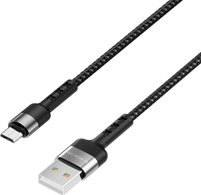 

Кабель Borofone BX34 Advantage USB - Micro-USB (черный)