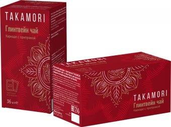 Каркаде Takamori Глинтвейн Чай каркаде с приправой 20 шт