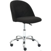 Офисное кресло TetChair Melody (флок, черный)