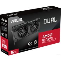 Видеокарта ASUS Dual Radeon RX 7800 XT OC Edition 16GB GDDR6 DUAL-RX7800XT-O16G