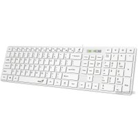 Клавиатура Genius SlimStar 126 (белый)