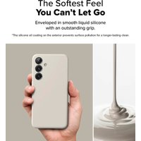 Чехол для телефона Ringke Silicone Magnetic для Galaxy S25 Stone