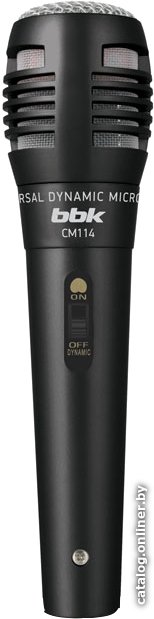 Проводной микрофон BBK CM114 (черный)